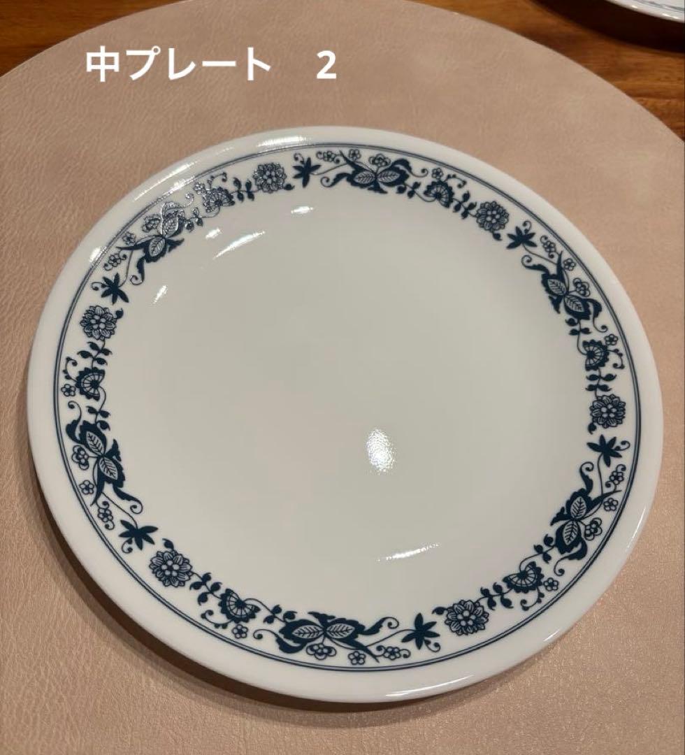 週末限定価格　corelleオールドタウンブルー ブルーオニオン16点セット