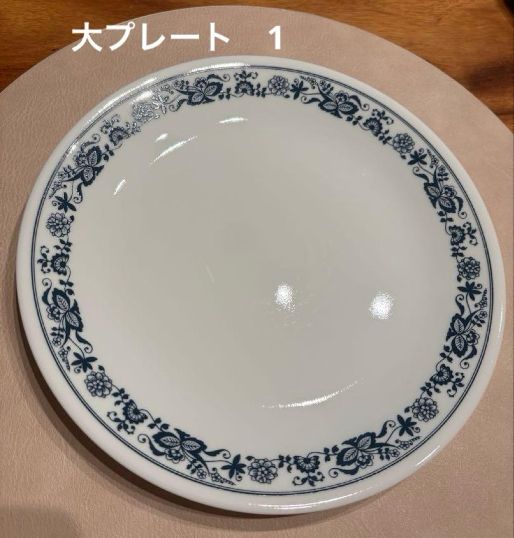 週末限定価格　corelleオールドタウンブルー ブルーオニオン16点セット