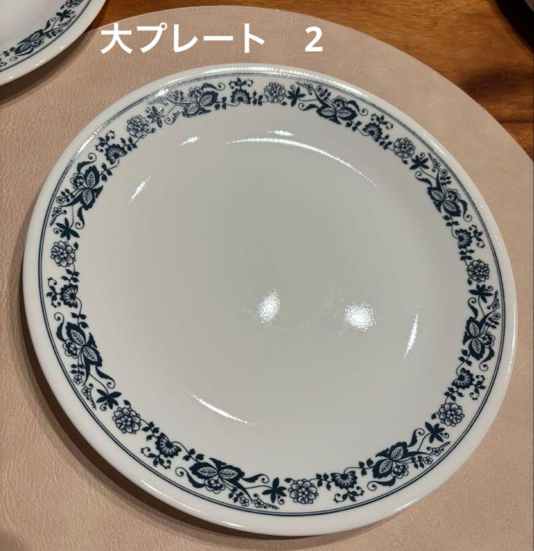 週末限定価格　corelleオールドタウンブルー ブルーオニオン16点セット