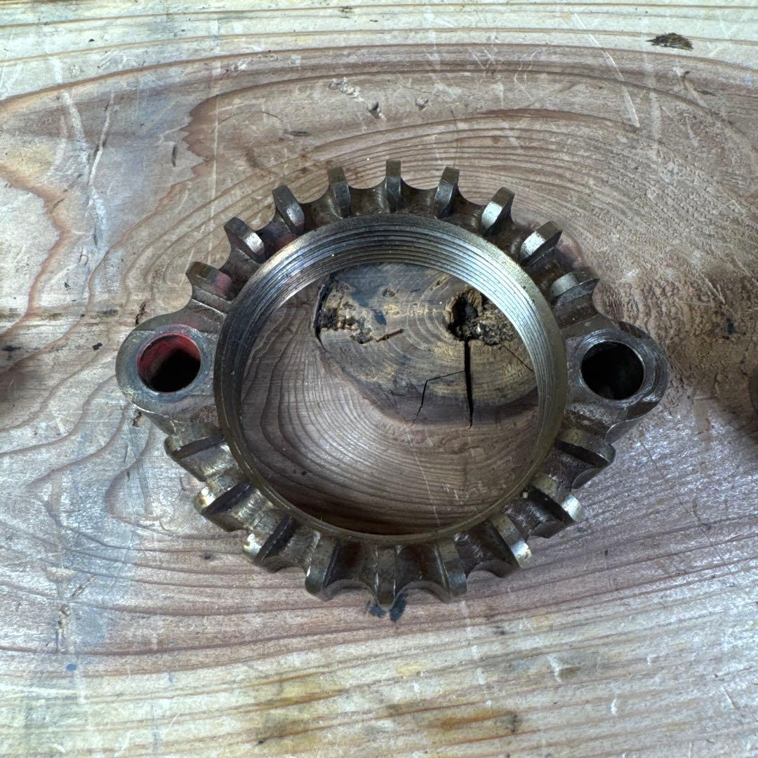 スズキ　gt380 マフラー　フランジ