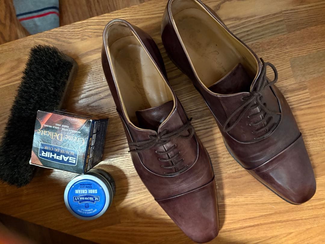 ★★ フランチェスコベニーニョ　ブラウン　 ストレートチップ　美品　★★