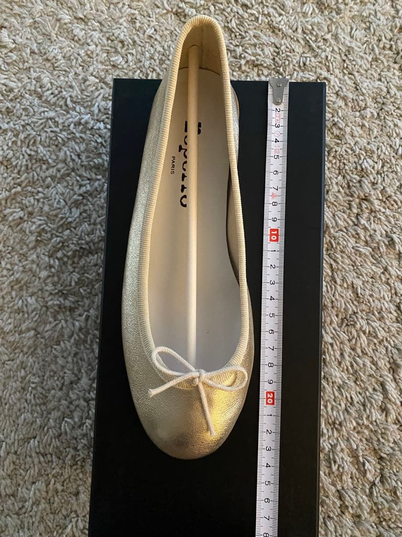 【新品】Repettoレペット ゴールド バレエシューズ 36サイズ