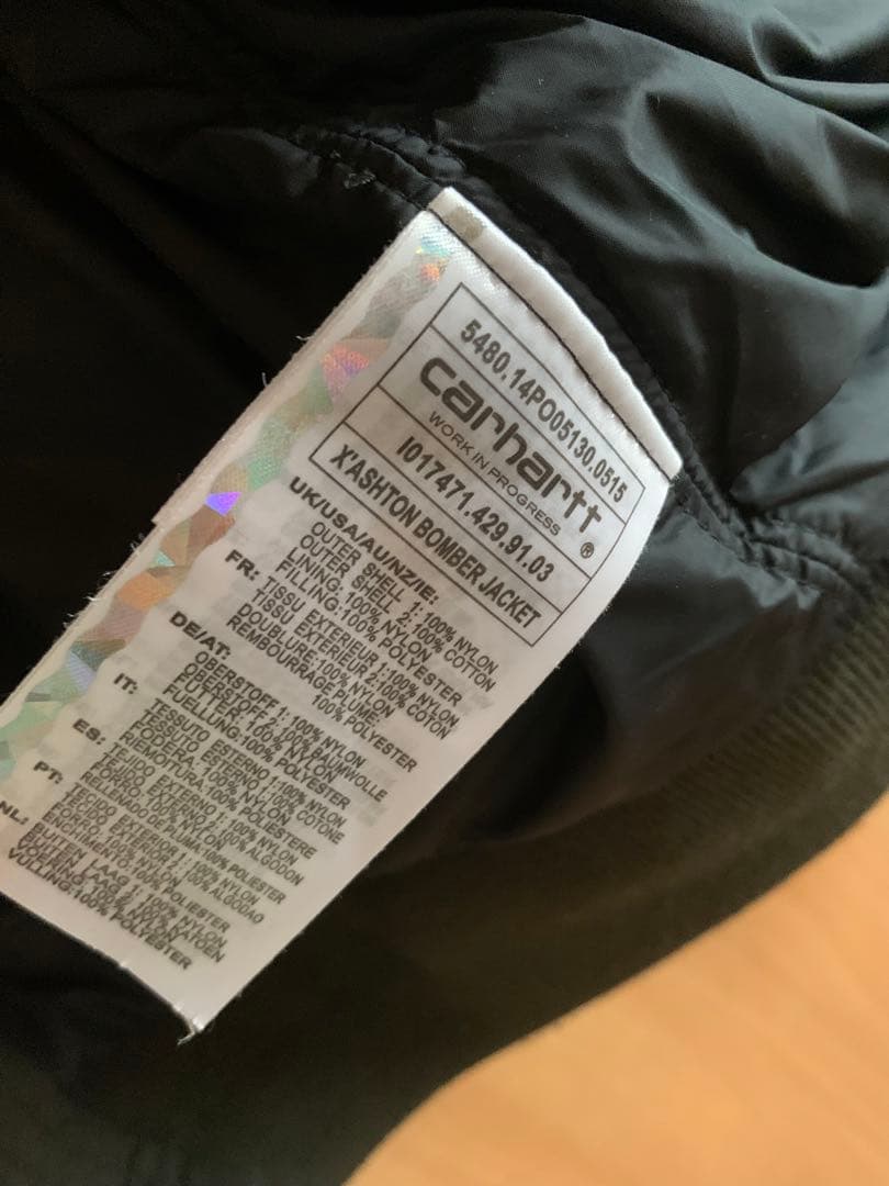 Carhartt MA-1ジャケット サイズS オリーブ