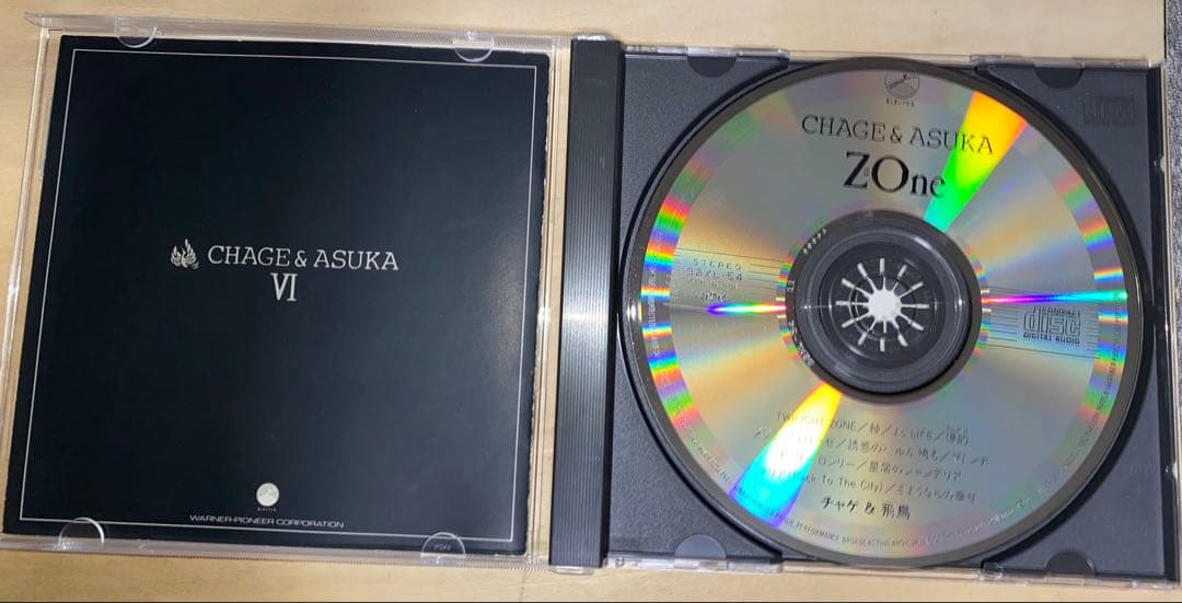 CHAGE & ASUKA Z=One VI 初期ワーナー盤