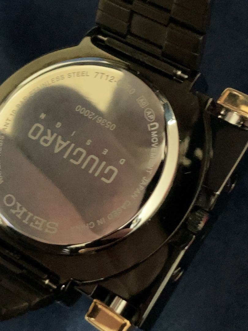 【動作中】SEIKO GIUGIARO SCED043 セイコー 限定