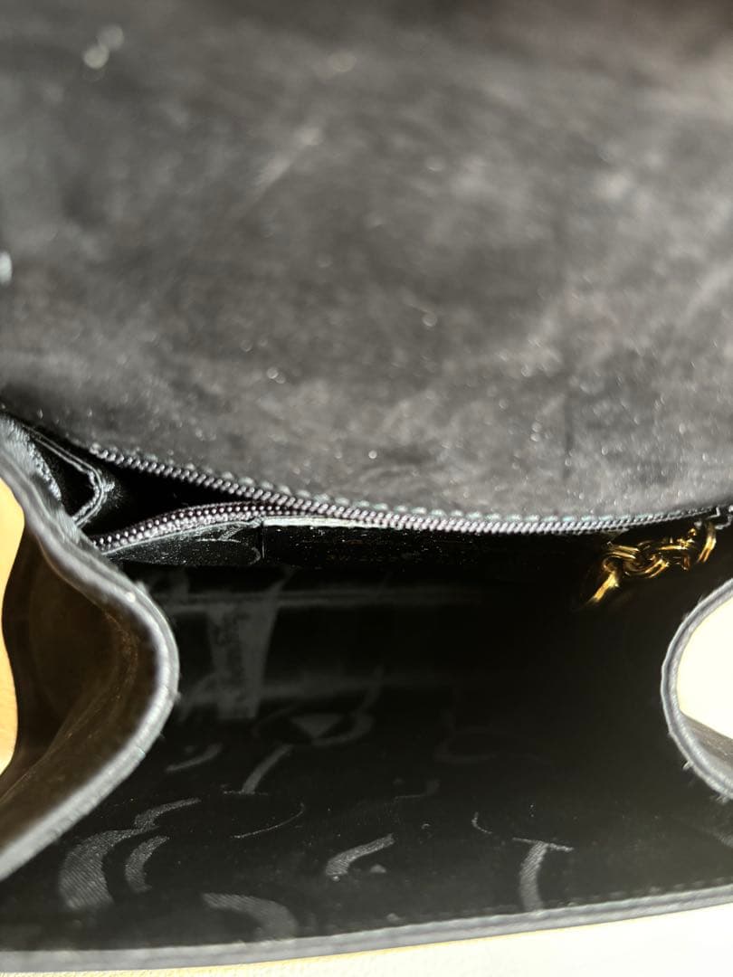 Salvatore Ferragamo ブラック パーティーバッグ