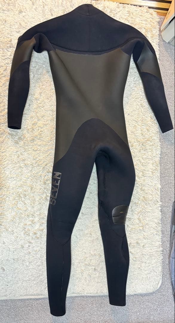 Xmasセール❗️SEVENフルスーツ3mmラバー裏起毛メンズML