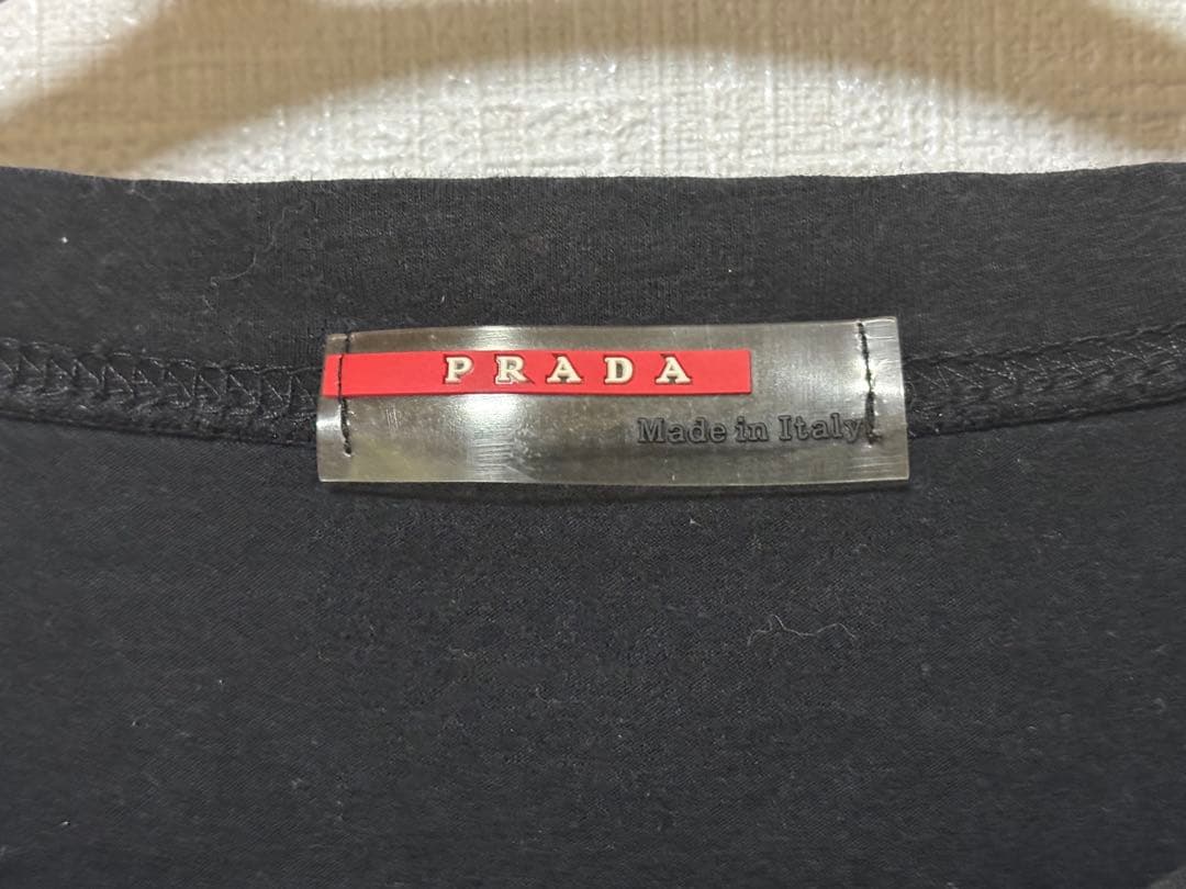 PRADA ロンＴ ブラック