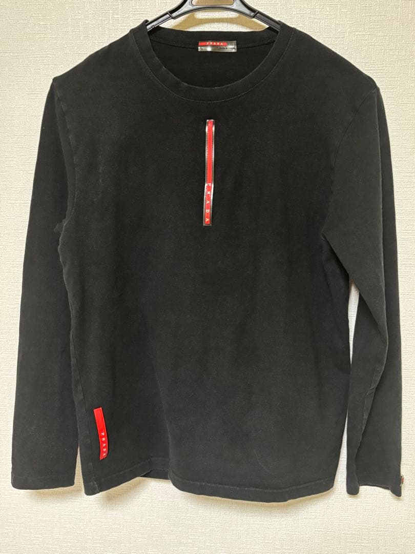 PRADA ロンＴ ブラック