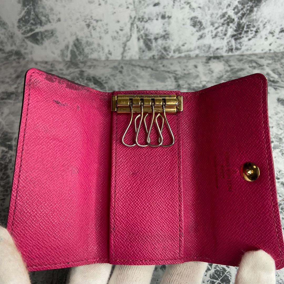 ✨LOUIS VUITTON✨　ルイヴィトン　キーケース　マルチカラー　4連