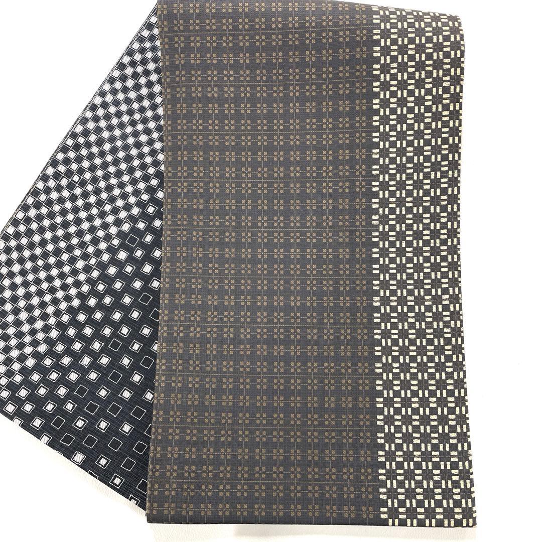 専用帯6169 ●高級 正絹 両面全通 リバーシブル 袋帯