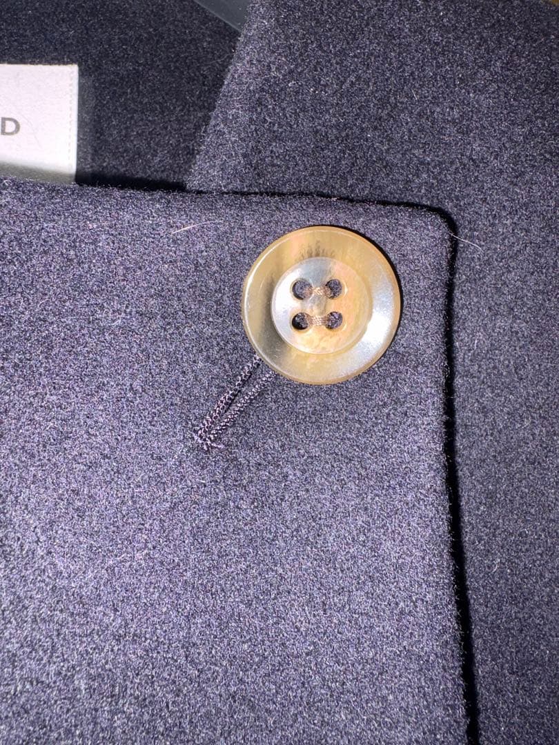 ENFÖLD ネイビー ロングコート 36