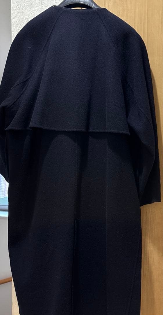 ENFÖLD ネイビー ロングコート 36