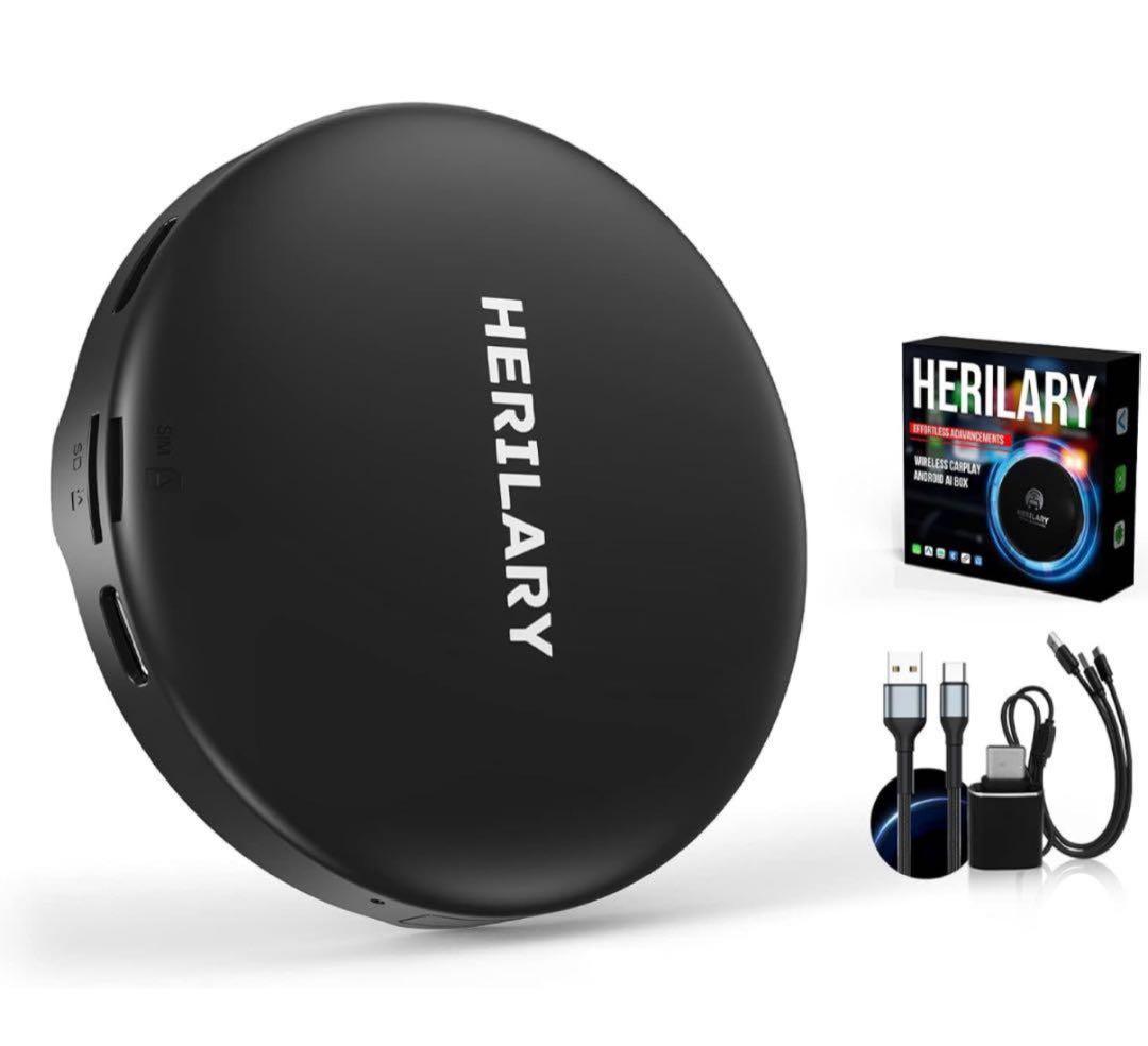 Herilary C8 CarPlay AI Boxワイヤレス　HDMI出力