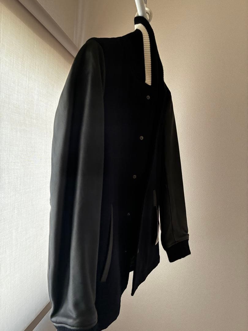 新品タグ付ナノユニバース GROUND FLOOR 紺スタジャンM