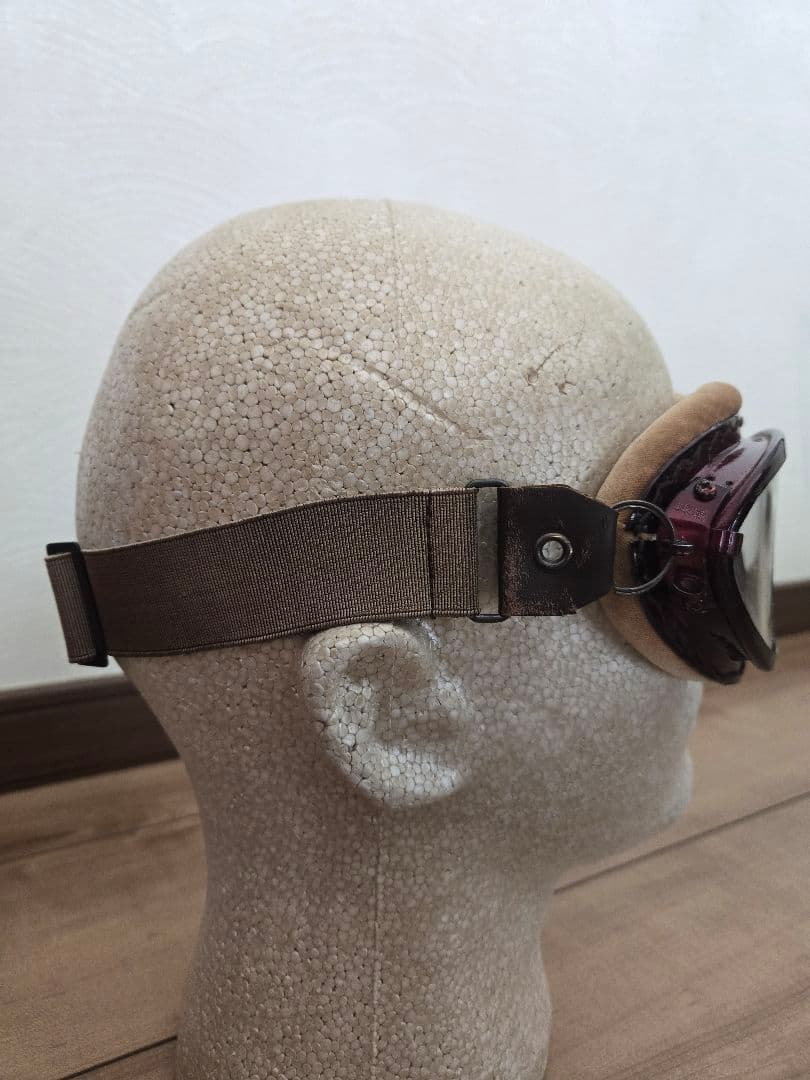 日本陸軍/海軍航空隊　鷲の目ゴーグル(戦後製造品)　山本製