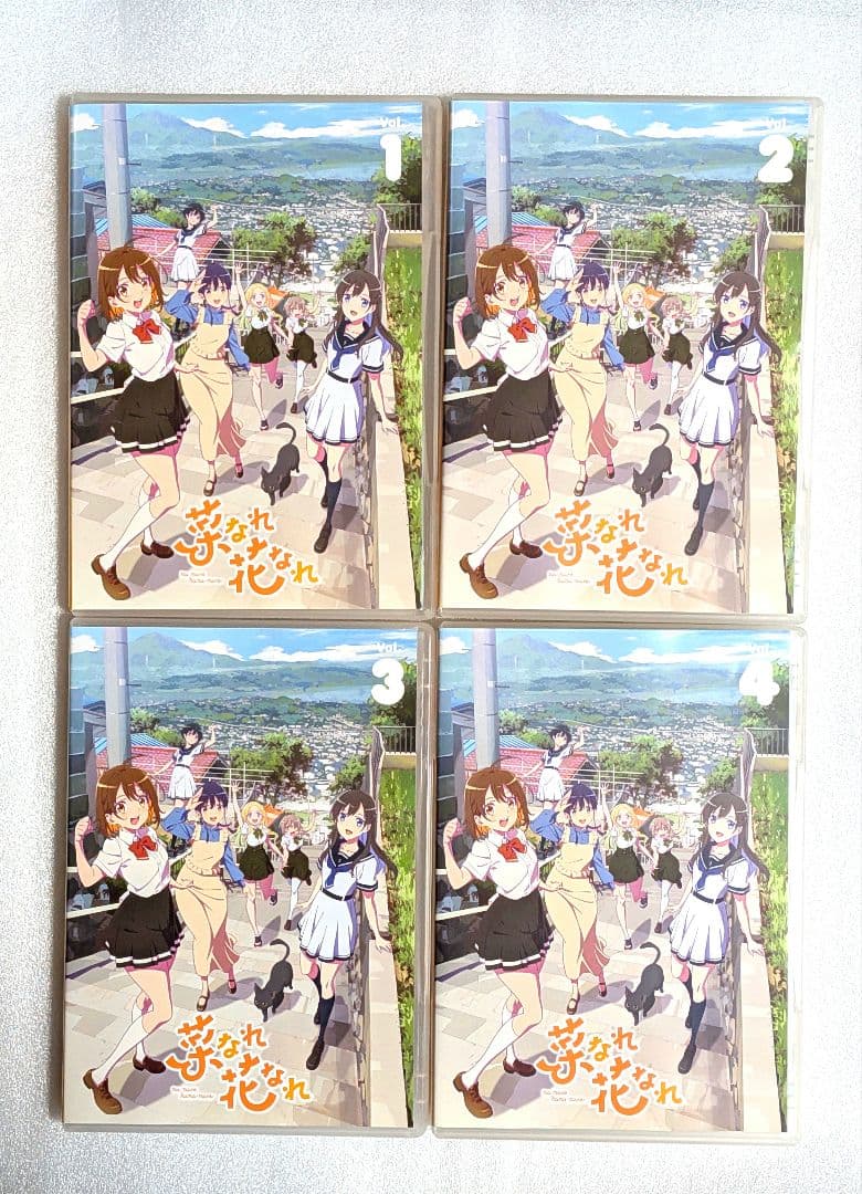 菜なれ花なれ　DVD　レンタル　アニメ　セット