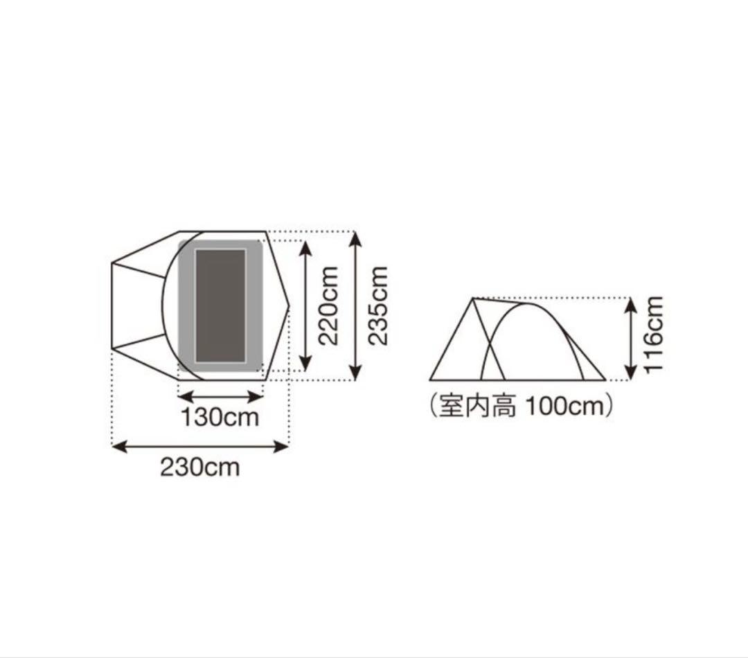 【 peak】ミニッツドーム Pro.air 1 セット