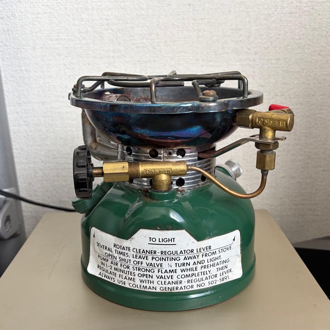 Coleman 502 シングルバーナー 1981年12月
