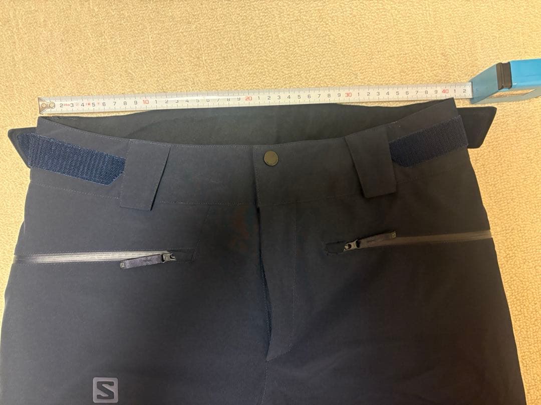 お値下げ【美品】Salomon スキー　スノボ　パンツ　ネイビー