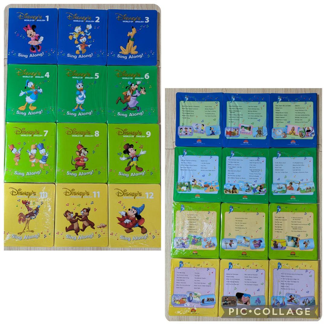 専用104‐⑭DWE ディズニー英語システム シングアロングDVD1〜12巻