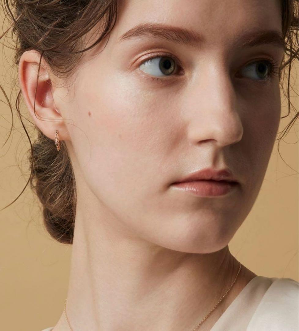 専用　アガット　agate K10 フープピアス