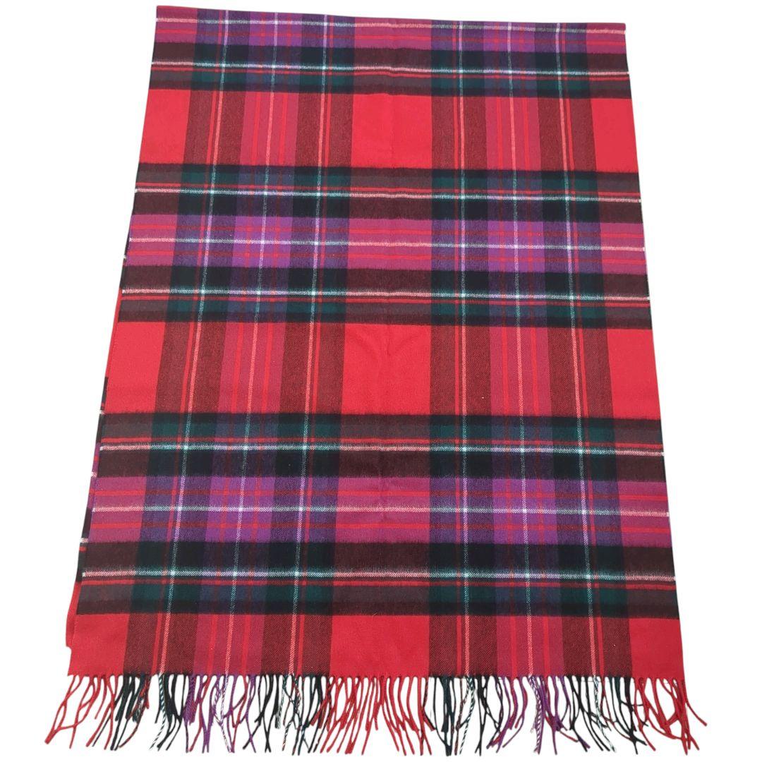 【新品未使用】ジョンストンズ SHIPS別注 大判ストール カシミヤ 限定色