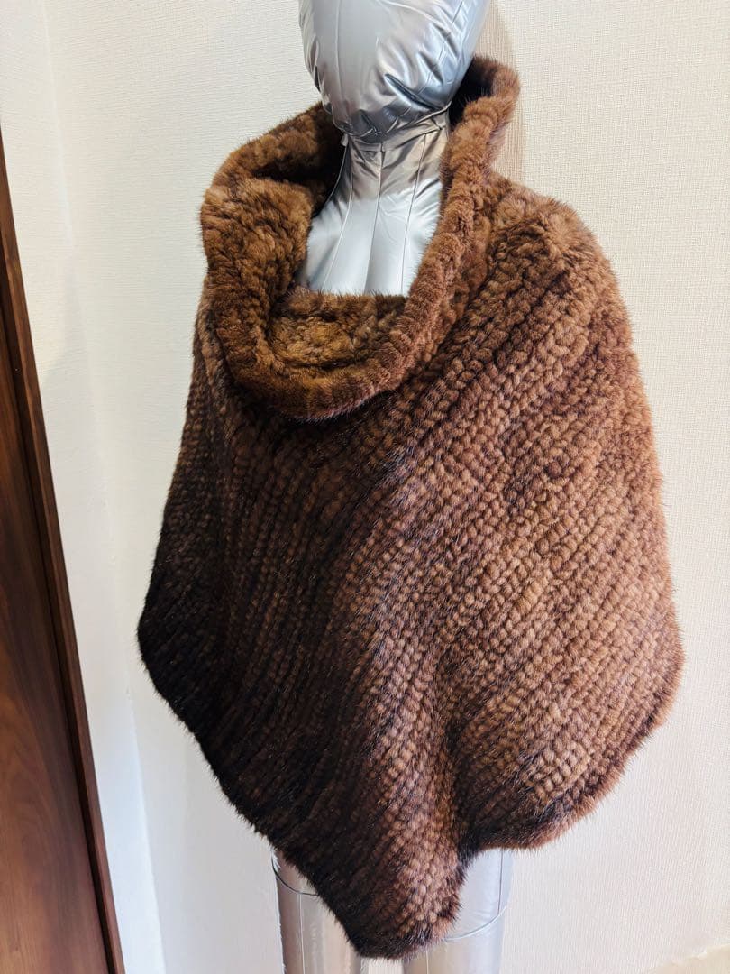 【最終値下げファーポンチョ・ケープ】毛皮