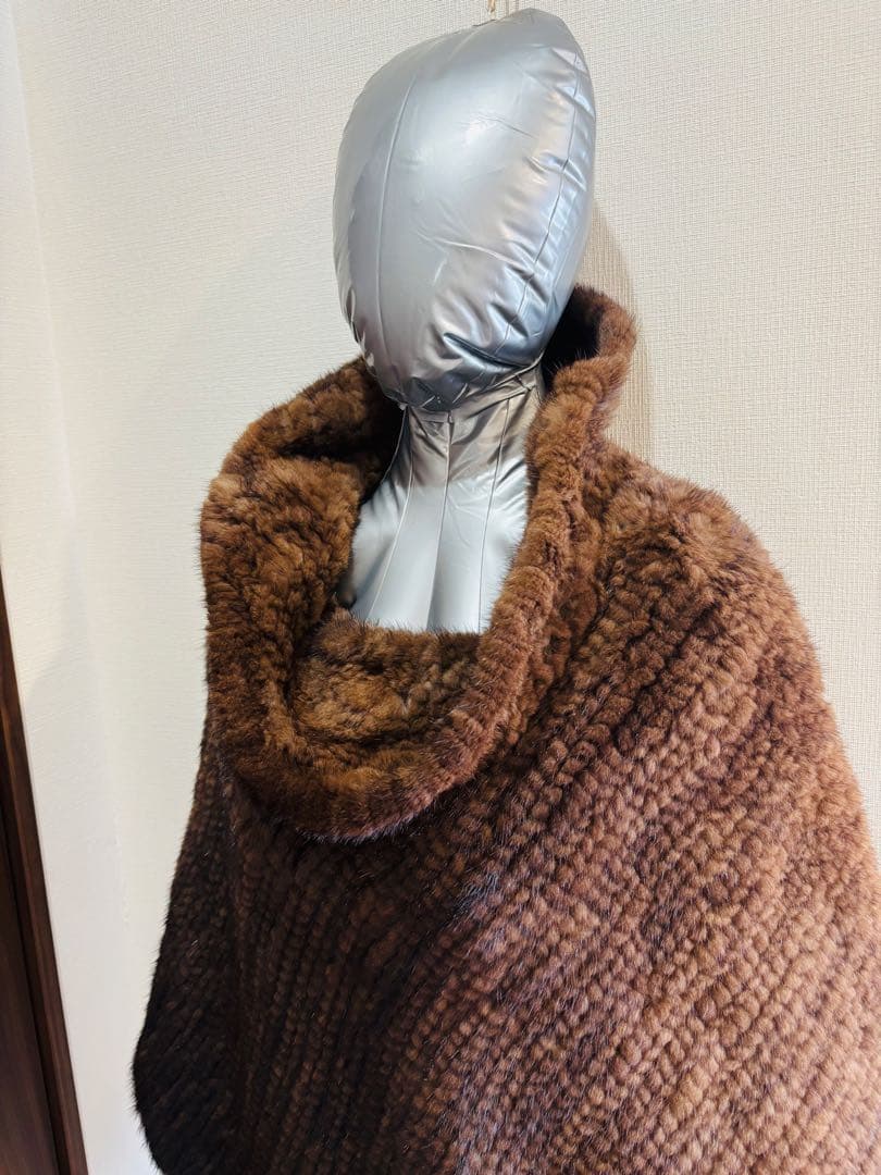 【最終値下げファーポンチョ・ケープ】毛皮