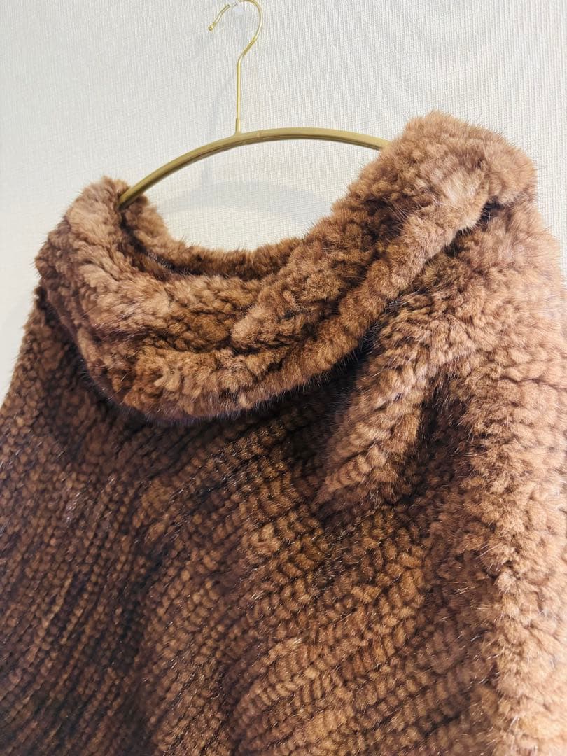 【最終値下げファーポンチョ・ケープ】毛皮