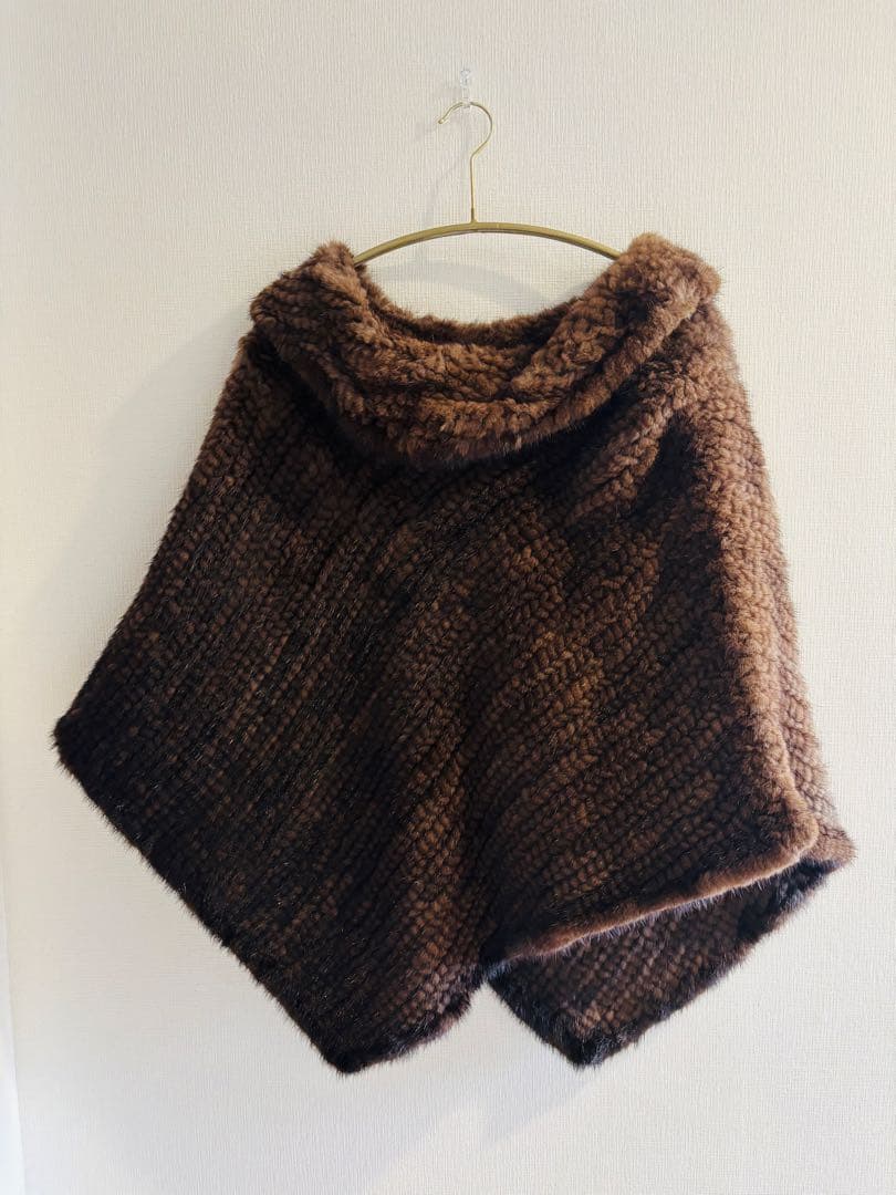 【最終値下げファーポンチョ・ケープ】毛皮