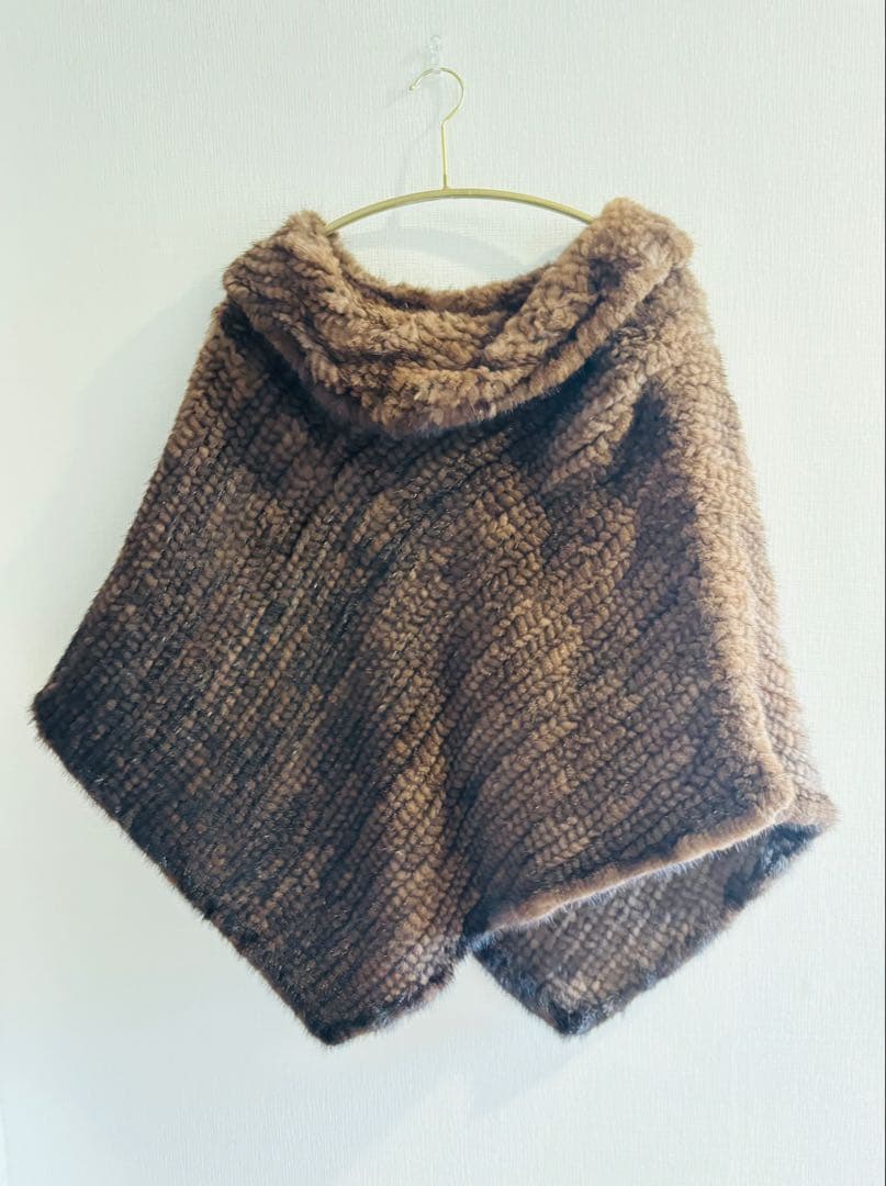 【最終値下げファーポンチョ・ケープ】毛皮