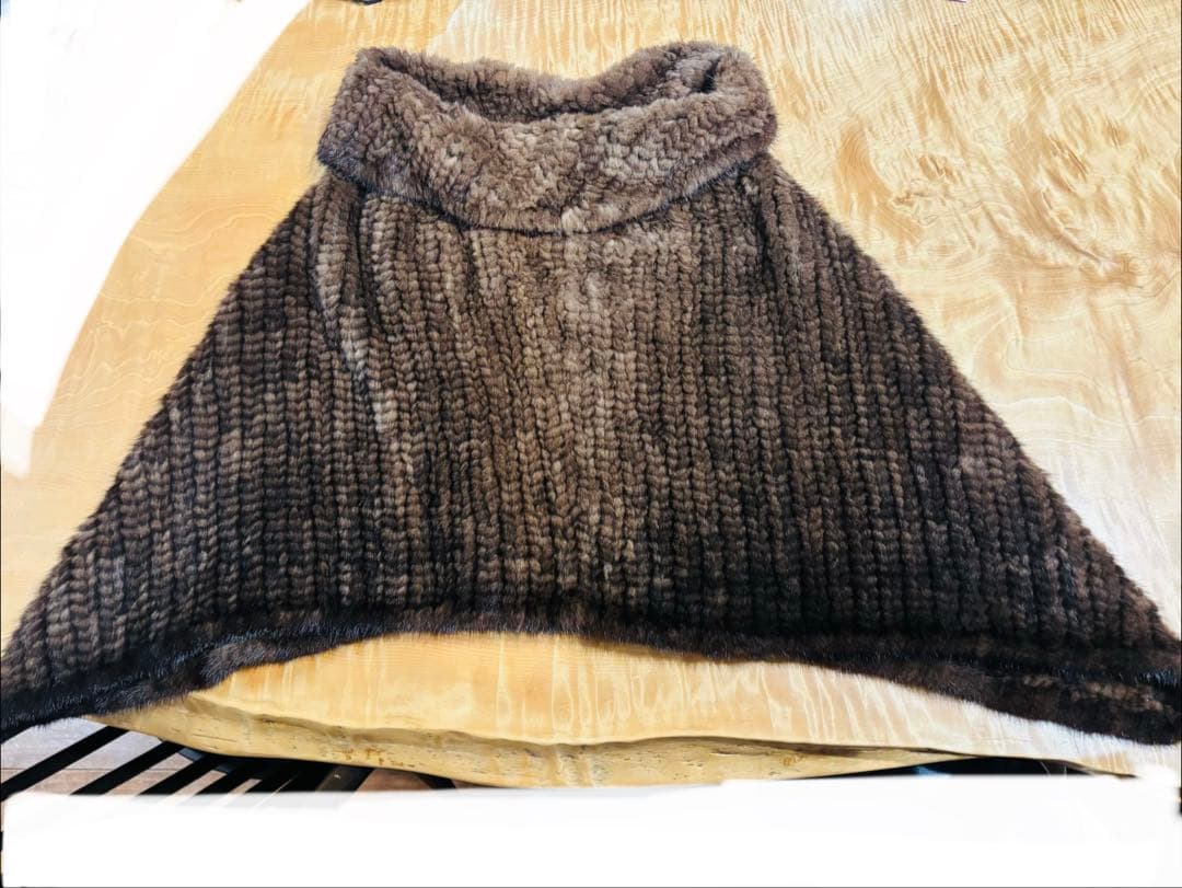 【最終値下げファーポンチョ・ケープ】毛皮