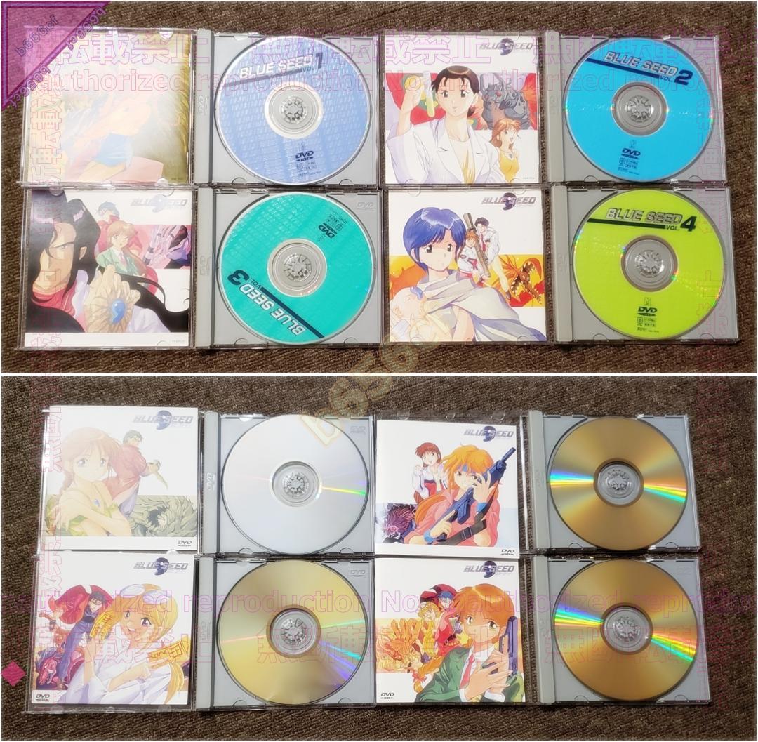 ◎DVD ブルーシード DVD-BOX(外装紙カバーにダメージあり) 高田裕三