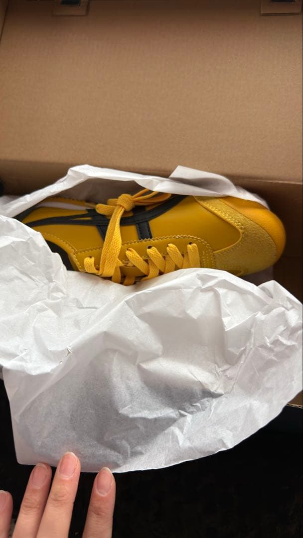 オニツカタイガーメキシコ66 イエロー