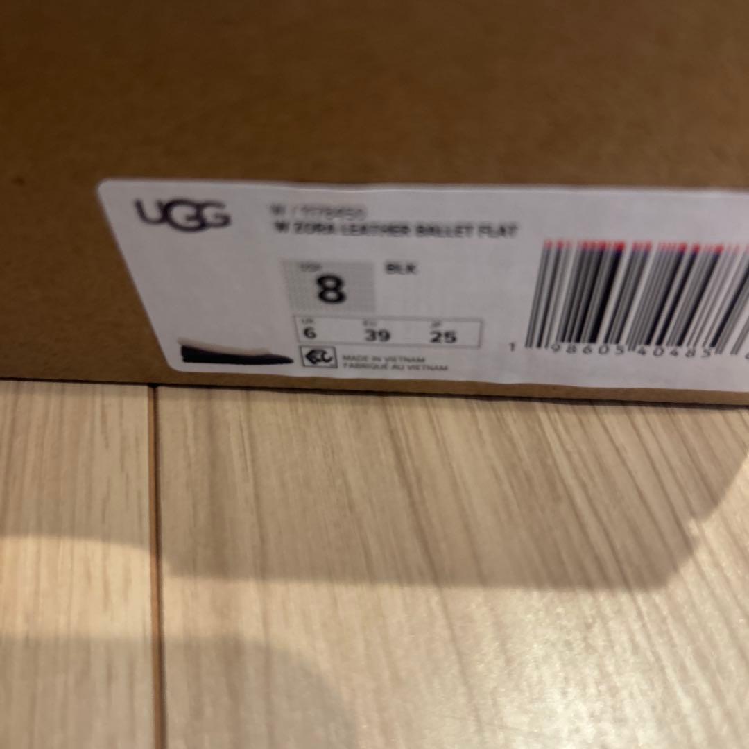 靴 UGG Zora Leather Ballet Flat 25cm