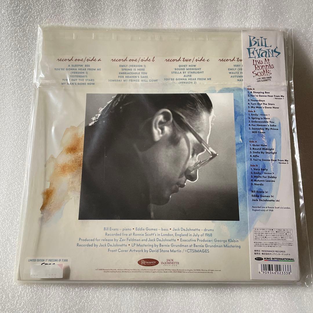 洋楽 Bill Evans / Live at Ronnie Scott's /2LP