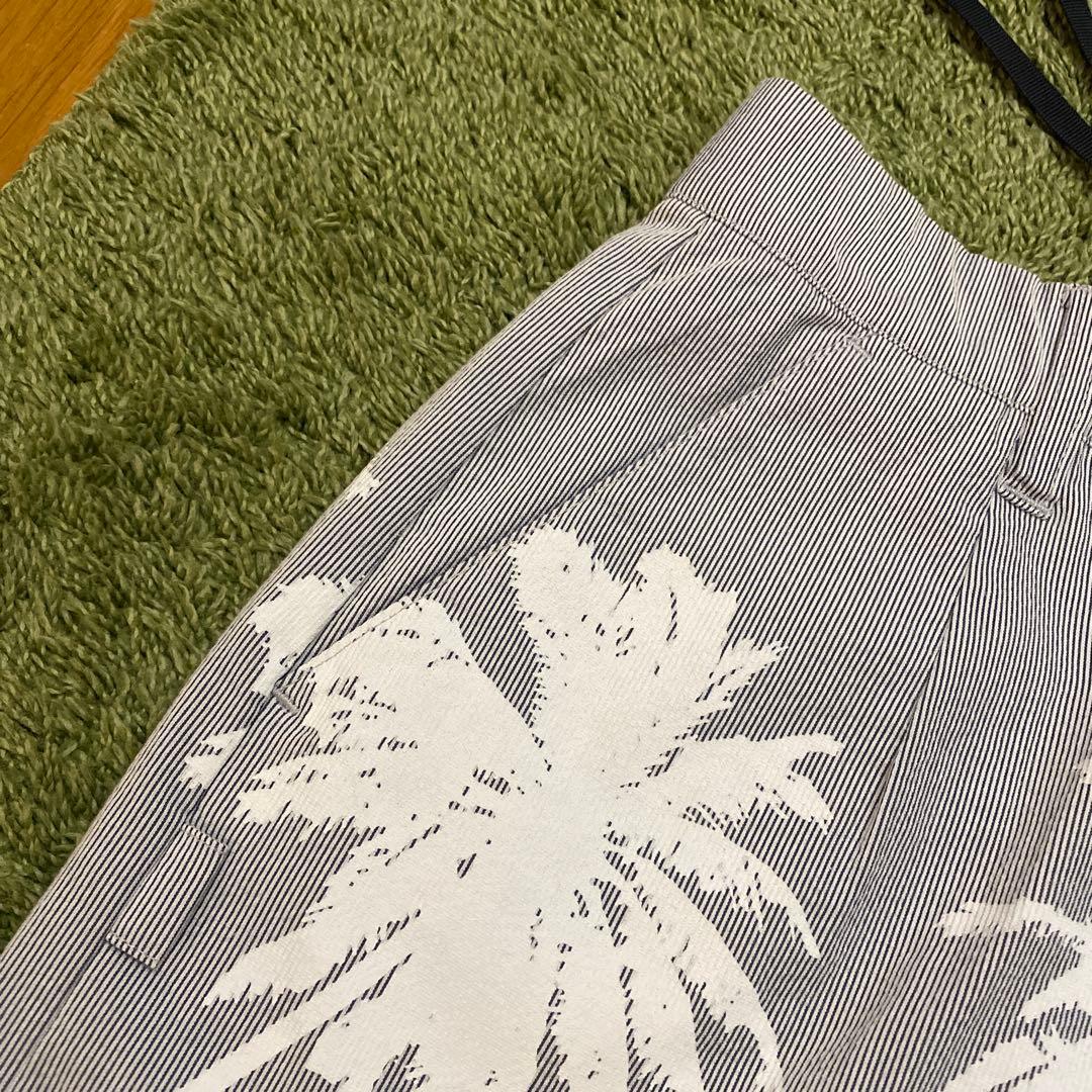 パーリーゲイツ☆タグ付き新品 クールマックス パームツリー柄 スカート ヤシの木