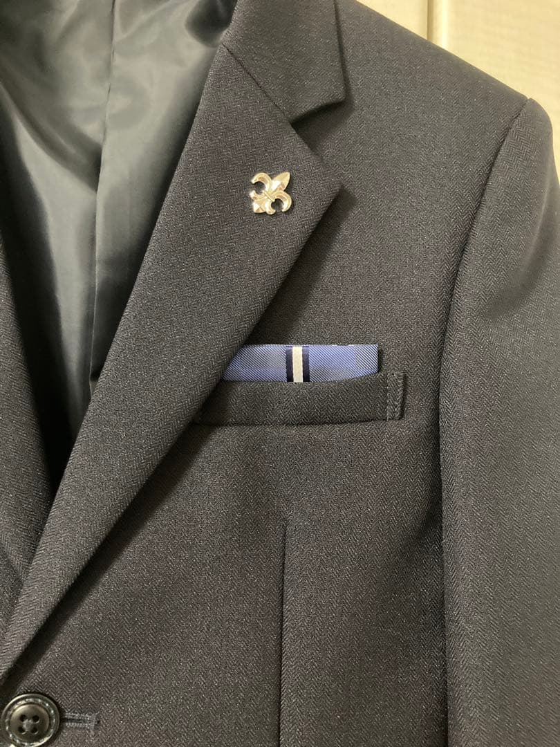 新品未使用　ELLE 男の子 スーツ セット 150 紺