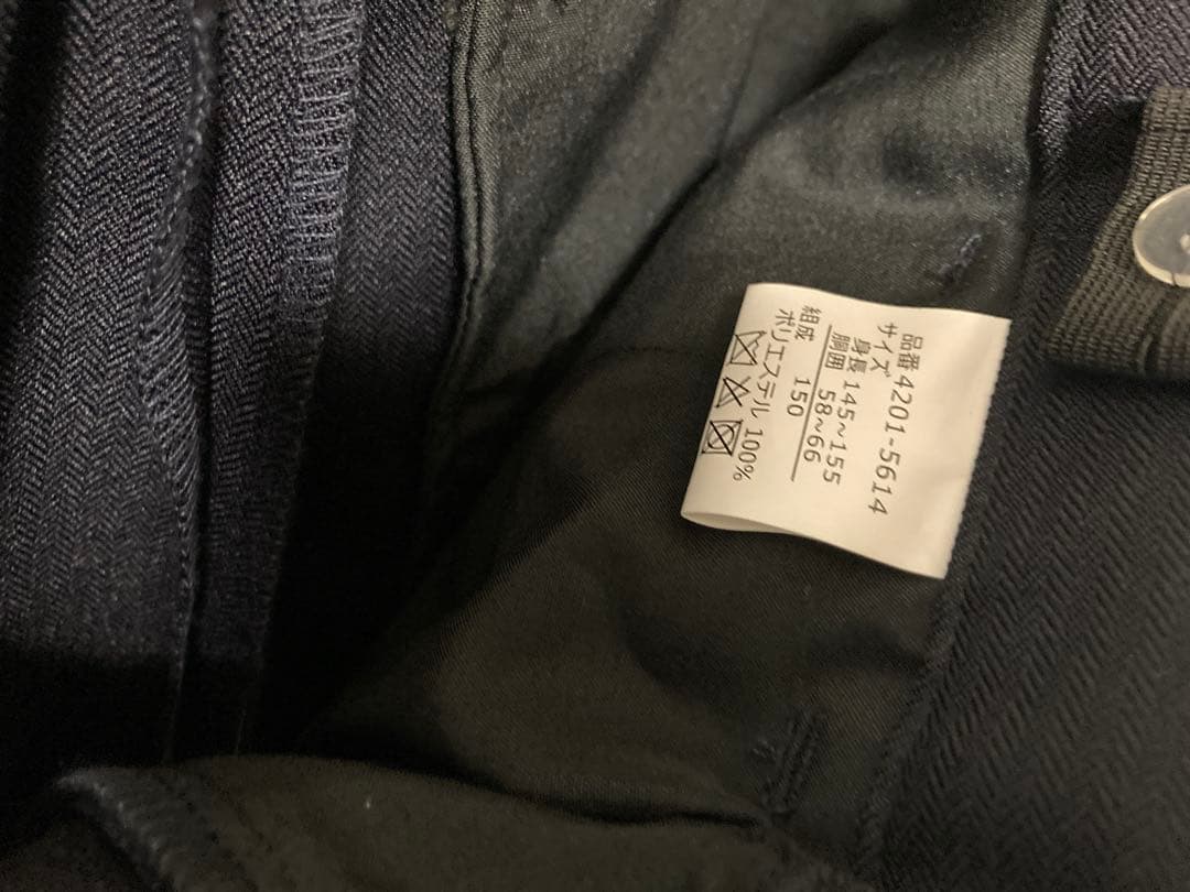 新品未使用　ELLE 男の子 スーツ セット 150 紺