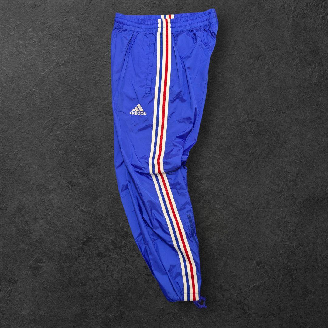 【美品】００s adidas ピステ セットアップ ブルー ドローコード ｙ２ｋ