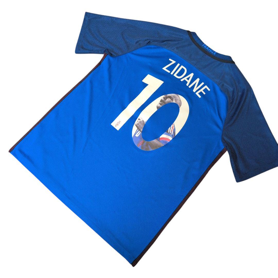 サッカーフランス代表ユニフォーム 背番号10 ジネディーヌ・ジダン 2016年