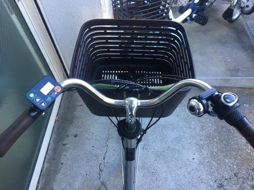 地域限定送料無料　ビビ　DX　16AH　子供乗せ　シルバー　神戸市　電動自転車