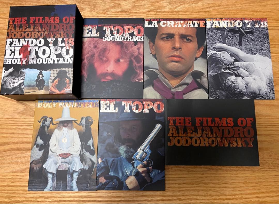 アレハンドロ・ホドロフスキー DVD-BOX 使用済み 美品 廃盤 希少