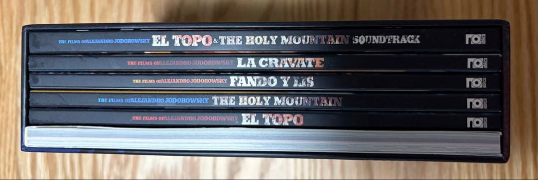 アレハンドロ・ホドロフスキー DVD-BOX 使用済み 美品 廃盤 希少