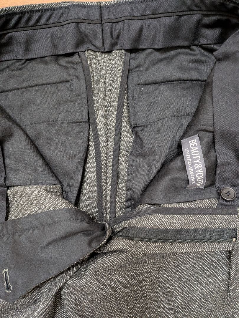 ビューティーアンドユース　ウール混紡スーツМ