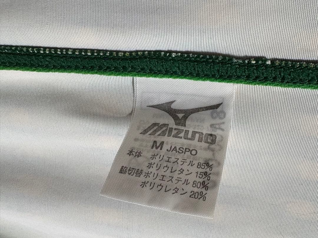 美品MIZUNO 初期マイティライン M うろこ模様 競泳水着 光沢 ハイカット