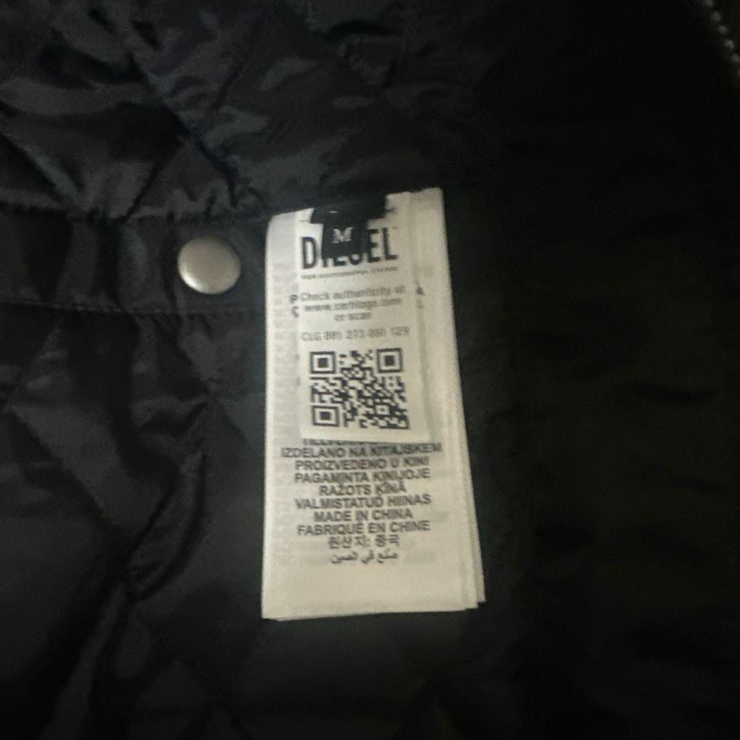 DIESEL MA-1 フライトジャケット 黒