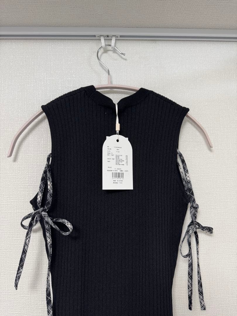 【新品未使用】darich ドッキングレースアップミニワンピース　フリーサイズ♡