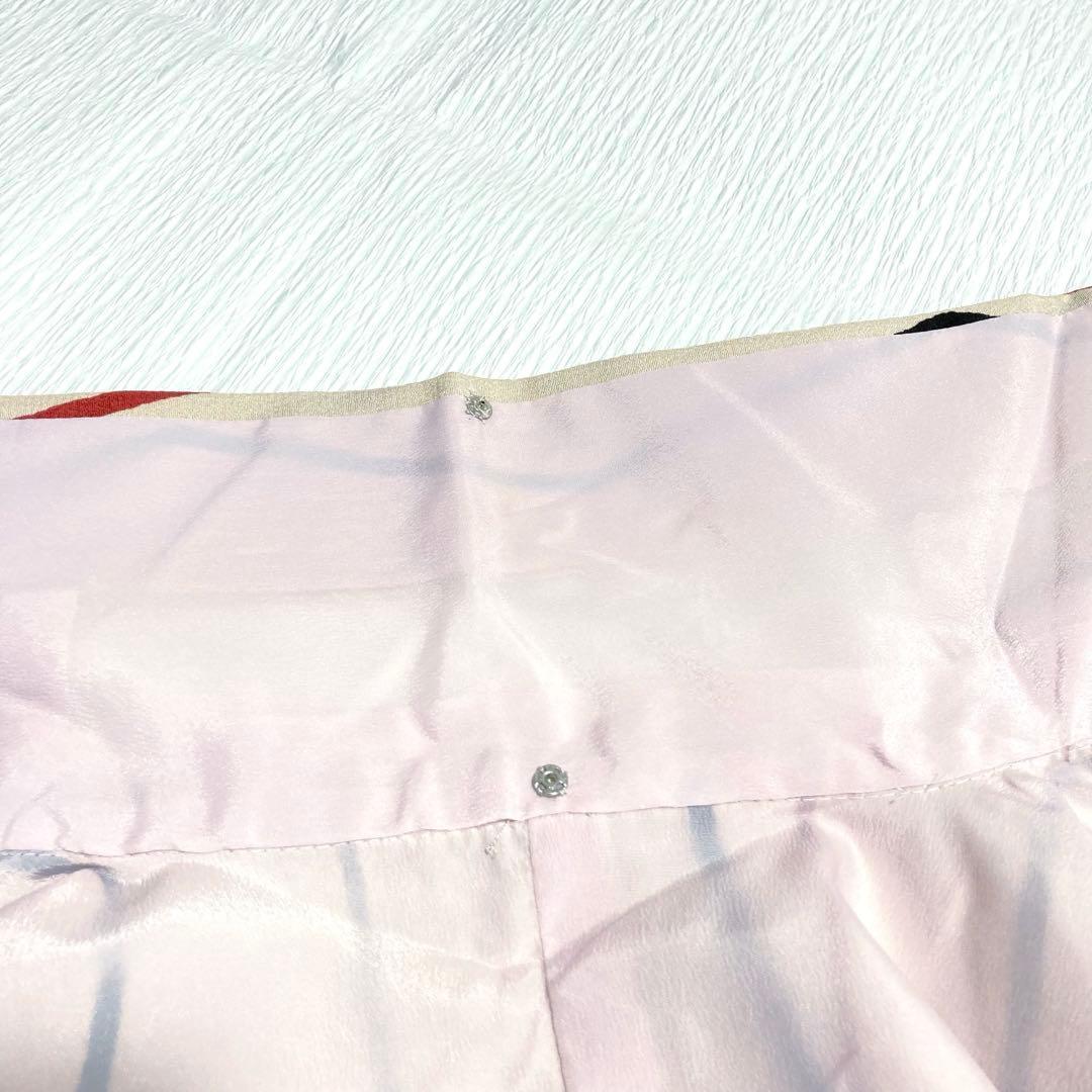 【美品✨】ヒロミチナカノ　洗える着物　小紋　惚色　縞　日本製　トールサイズ　R1